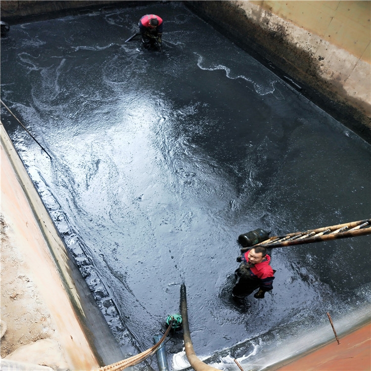 张店废水池清理