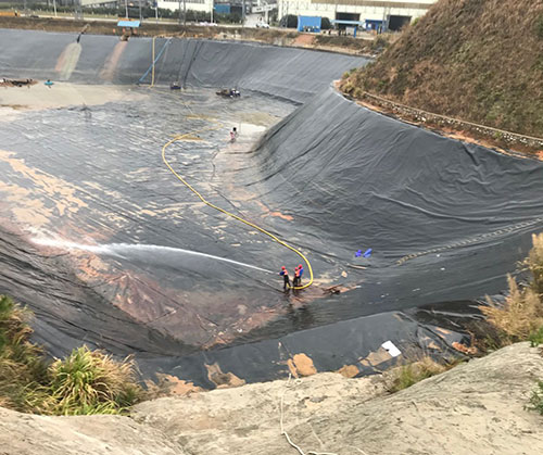 张店废水池清理
