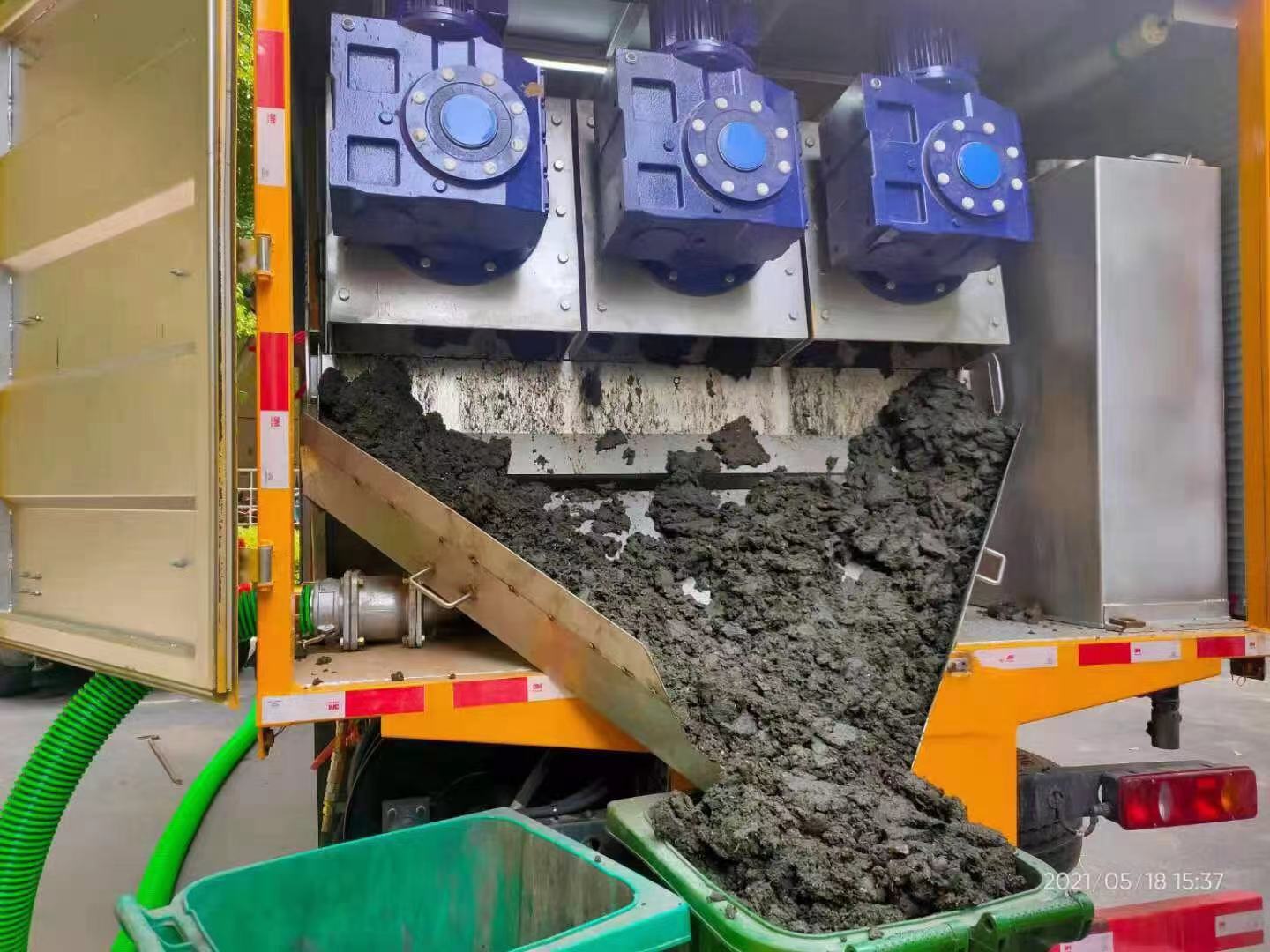 张店化粪池清掏城市维护站-泥浆净化干湿分离处理